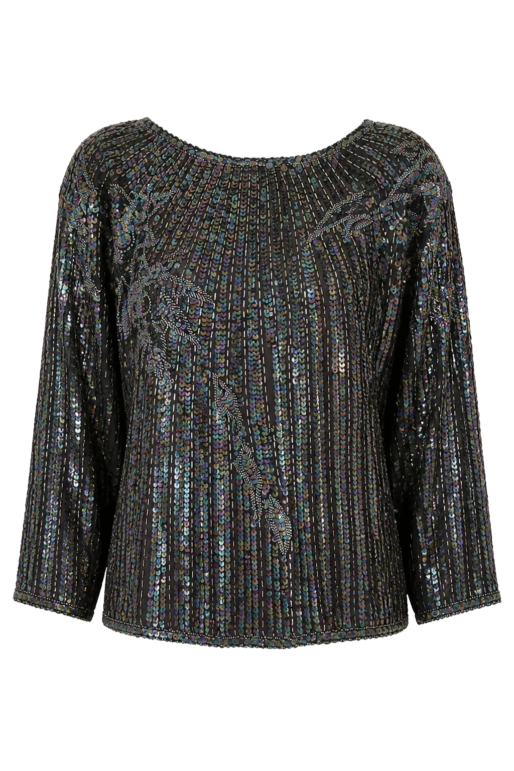 Vintage Black Blouse | After the Toast, Relover