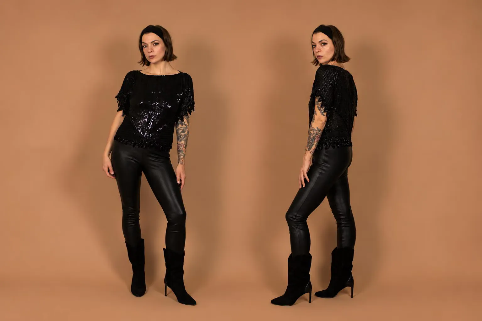 Vintage Black Top, seller photo 1 | After the Toast, Relover