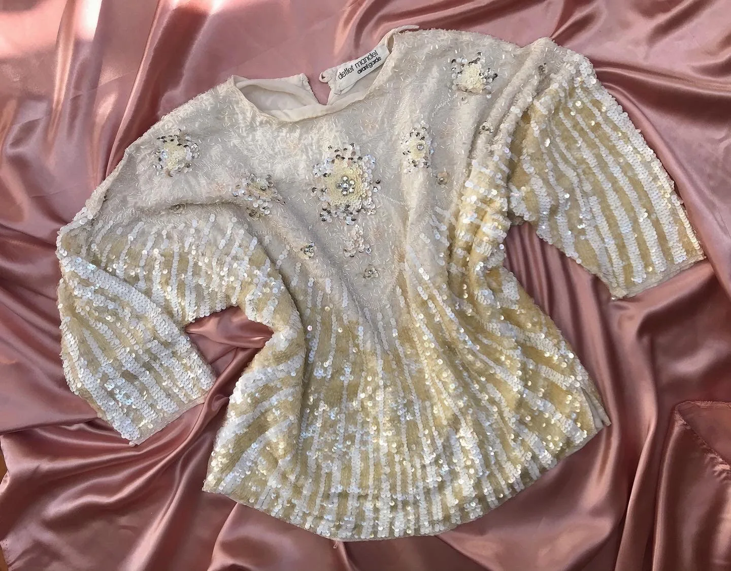 Vintage Beads Blouse, seller photo 1 | After the Toast, Relover