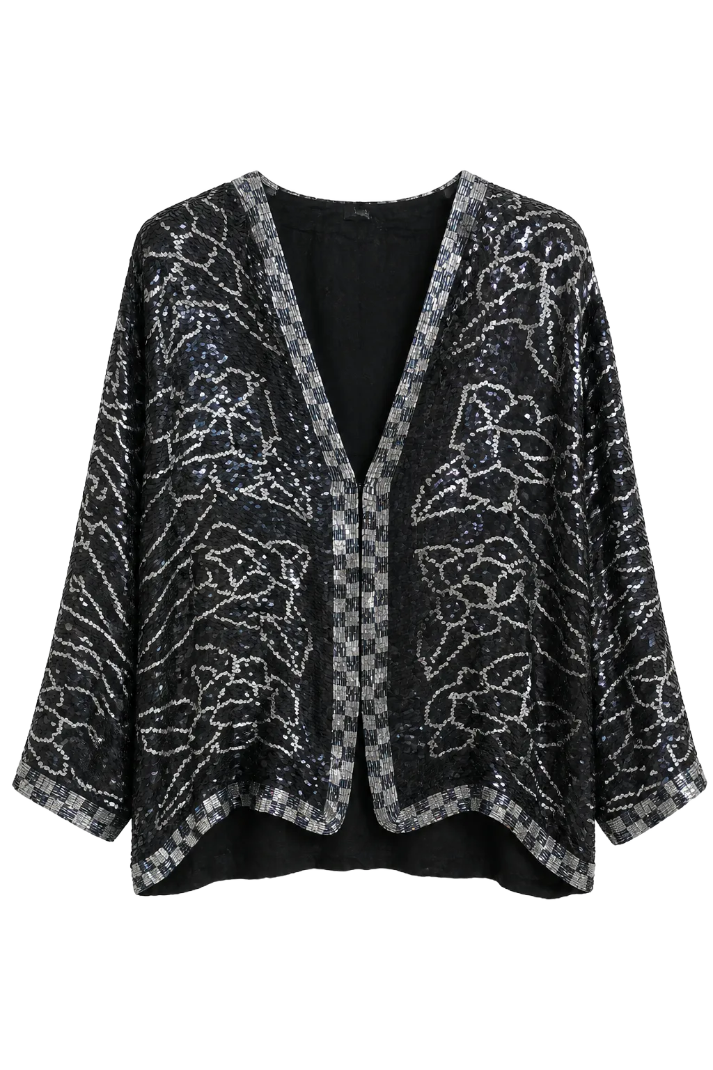 Vintage Black 100% Silk Blouse | After the Toast, Relover