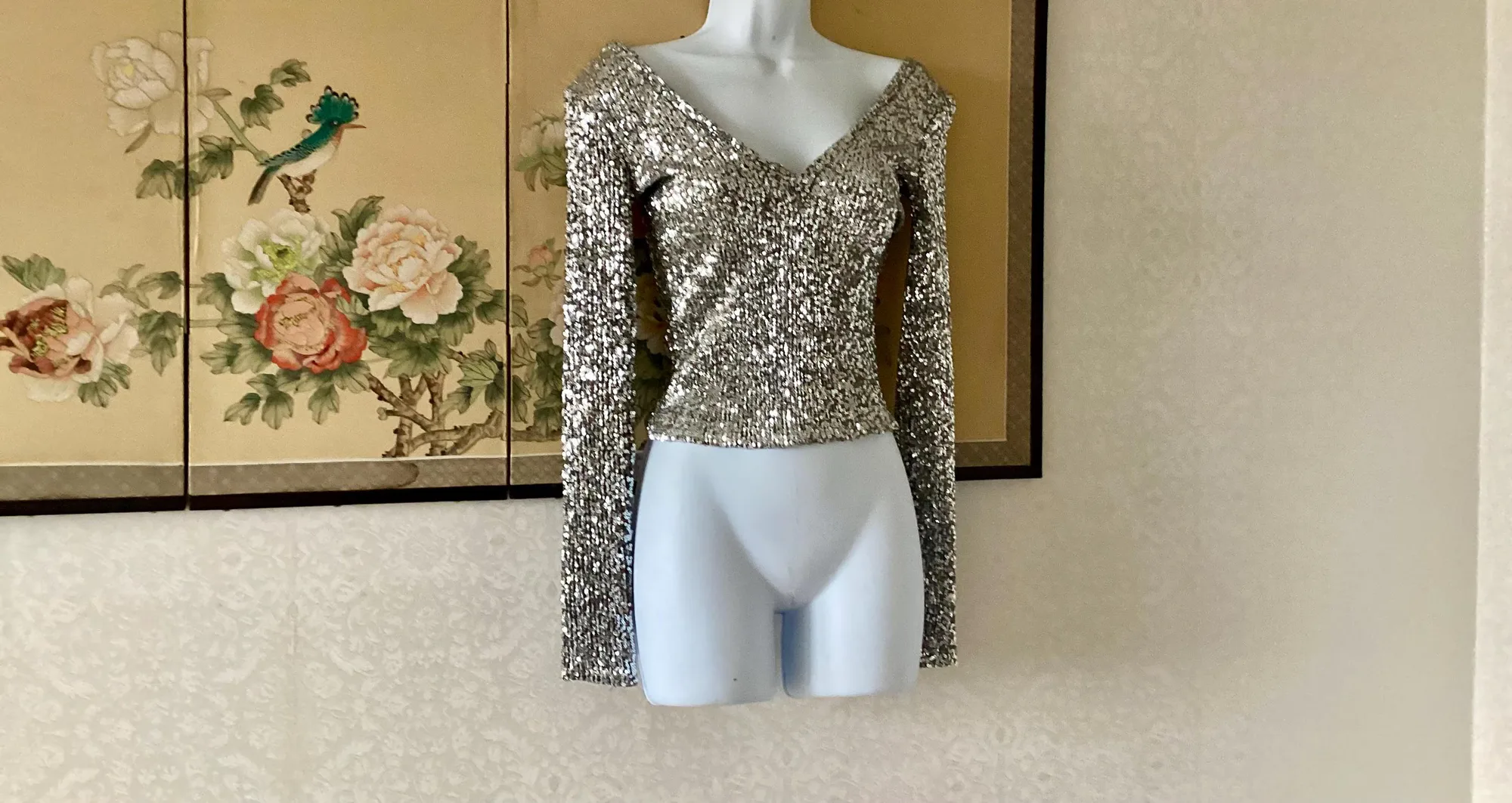 Vintage V-Neck Top, seller photo 1 | After the Toast, Relover