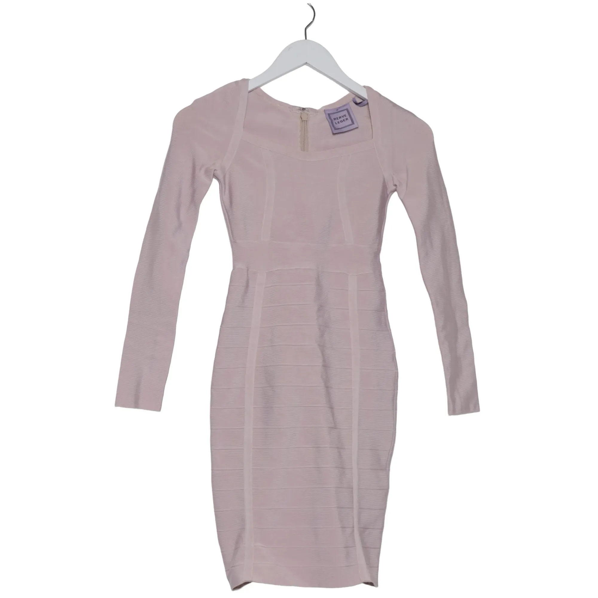 Herve Leger Beige Elastane Bandage Mini Dress, seller photo 1 | The Body Line, Relover