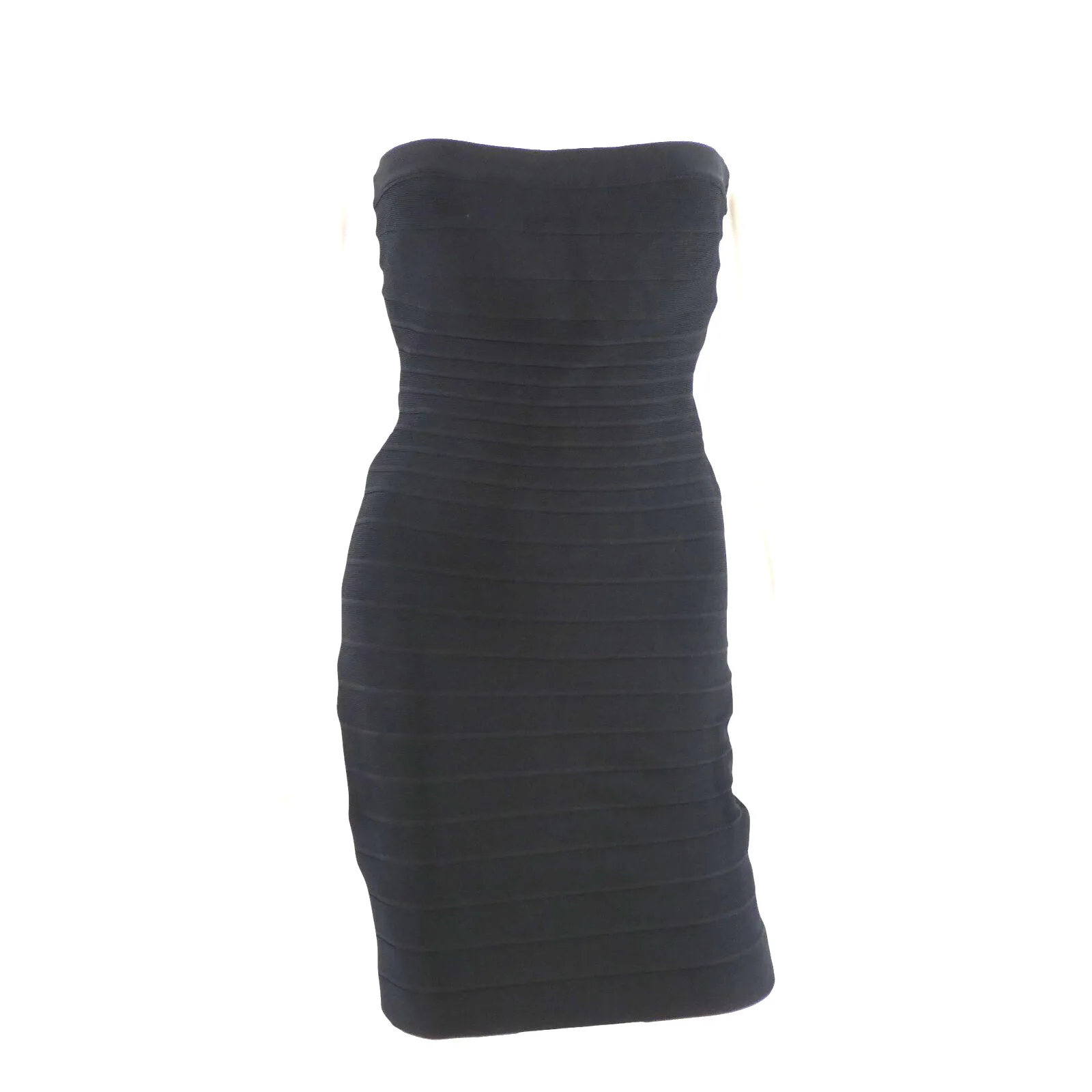 Herve Leger Black Elastane Bandage Dress, seller photo 1 | The Body Line, Relover