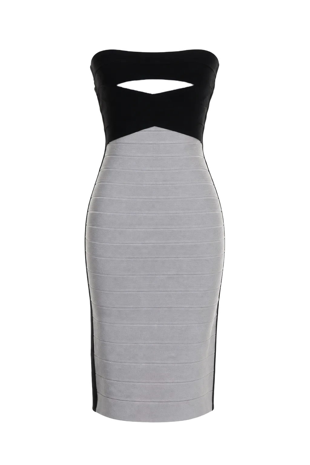 Herve Leger Black Elastane Bandage Mini Dress | The Body Line, Relover