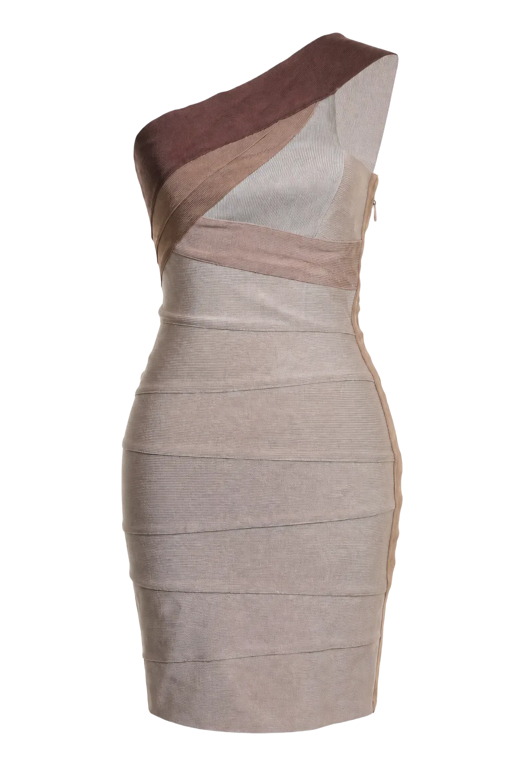 Herve Leger Brown Bandage Mini Dress | The Body Line, Relover