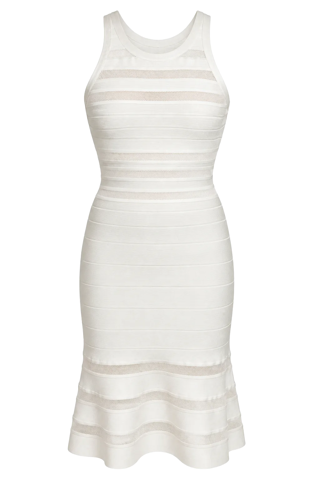 Herve Leger White Bandage Midi Dress | The Body Line, Relover