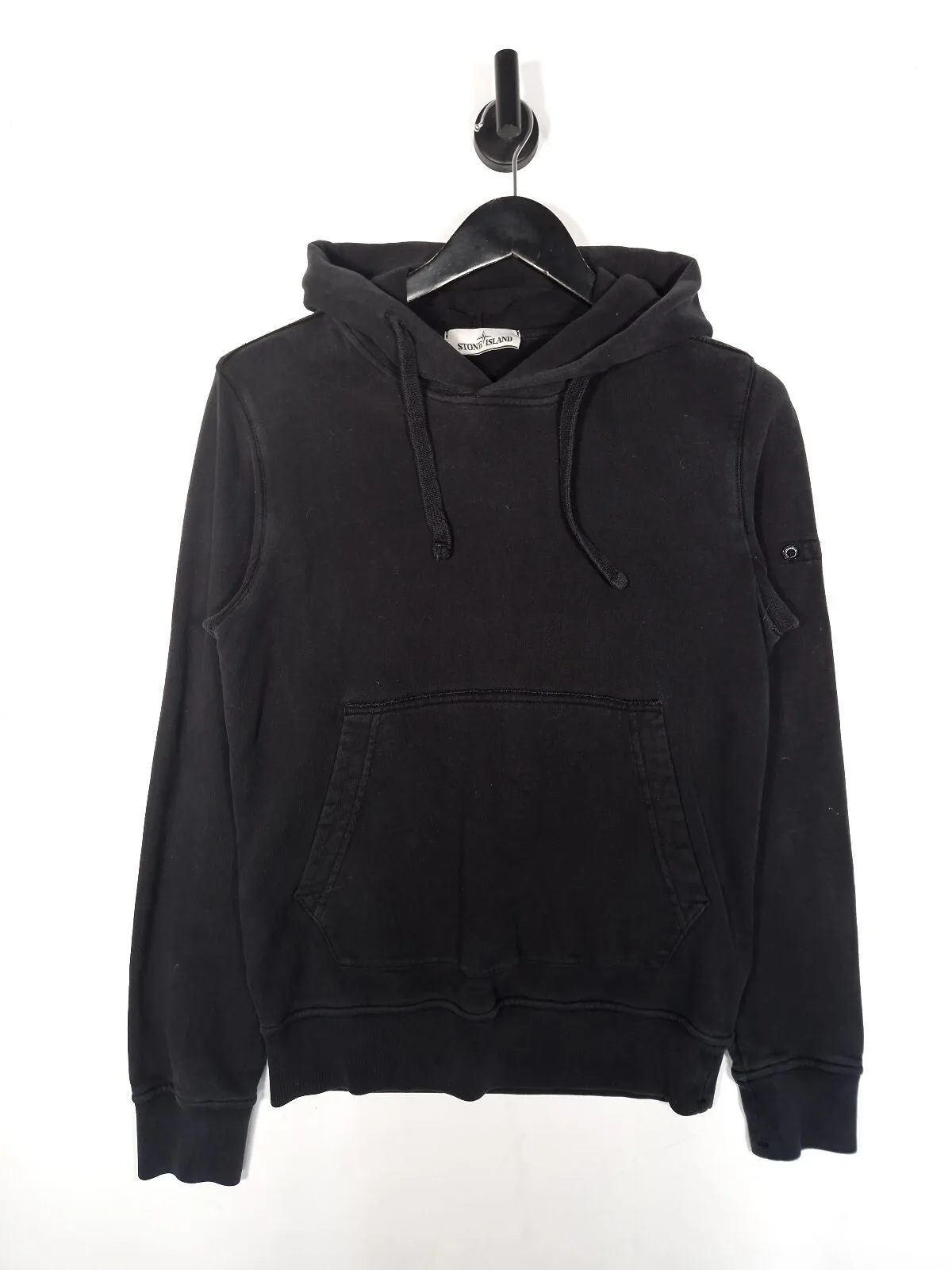 Stone Island Black Cotton Top (S), seller photo 1 | The Borrowed Hood, Relover