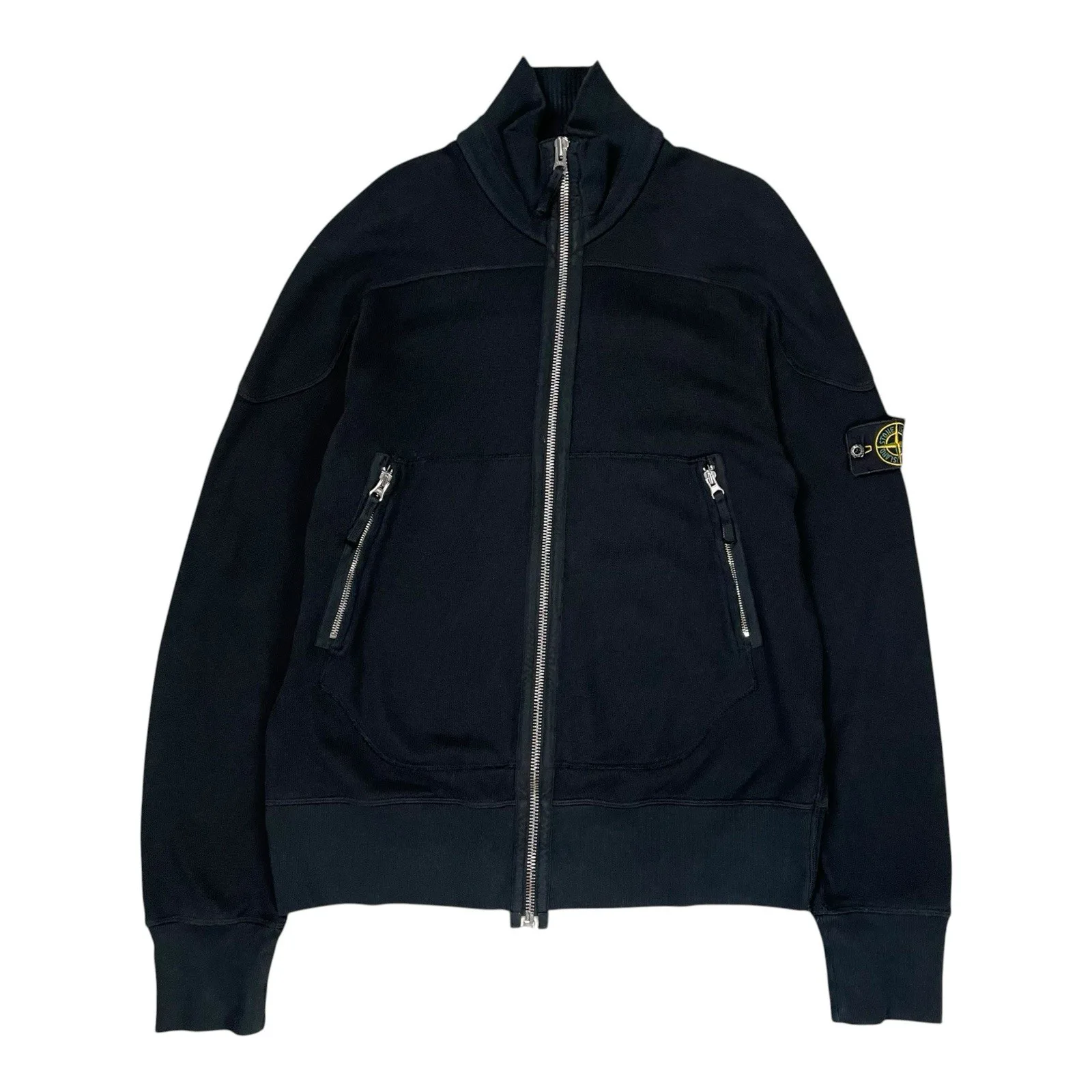Stone Island Black Cotton Top (XL), seller photo 1 | The Borrowed Hood, Relover