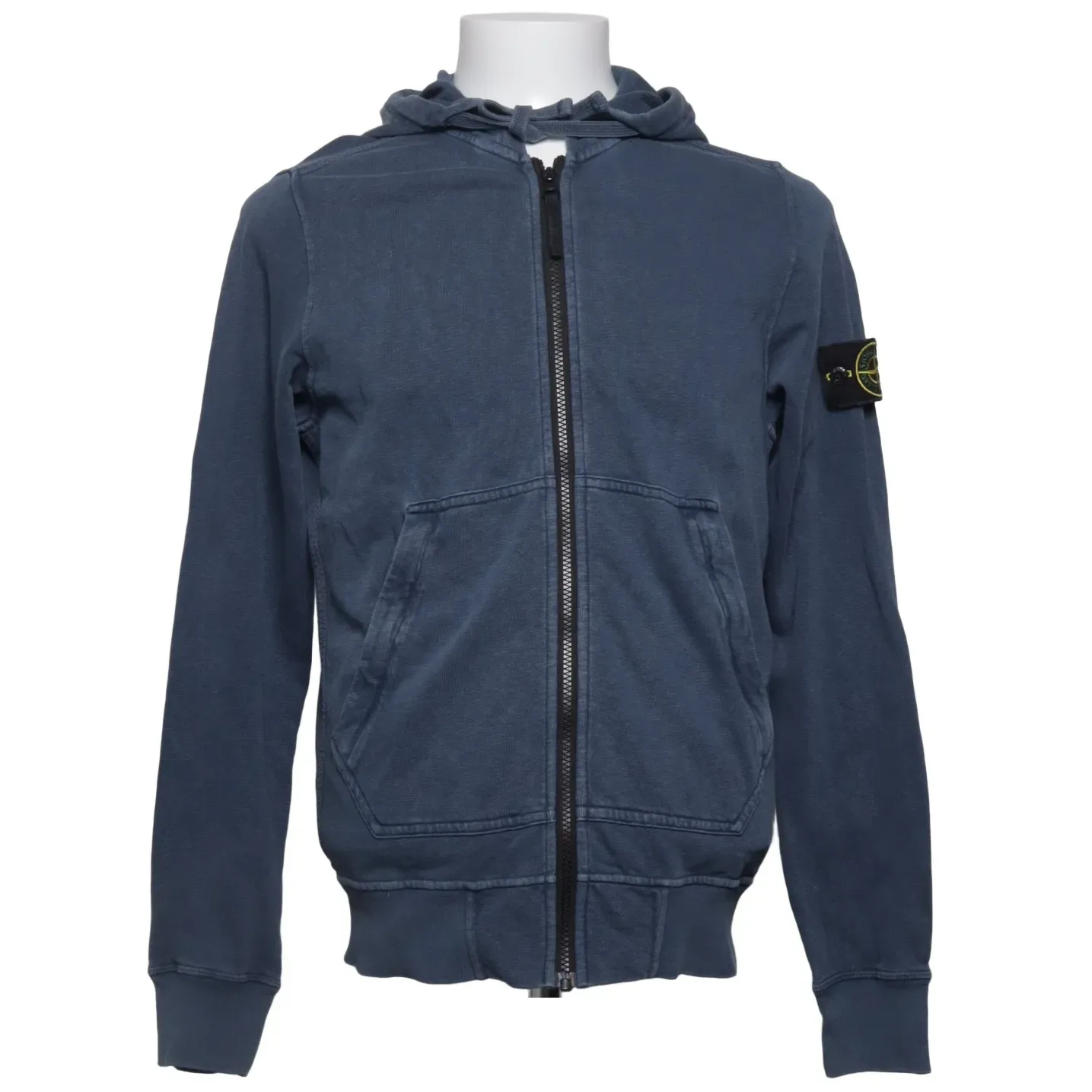 Stone Island Blue Cotton Top, seller photo 1 | The Borrowed Hood, Relover