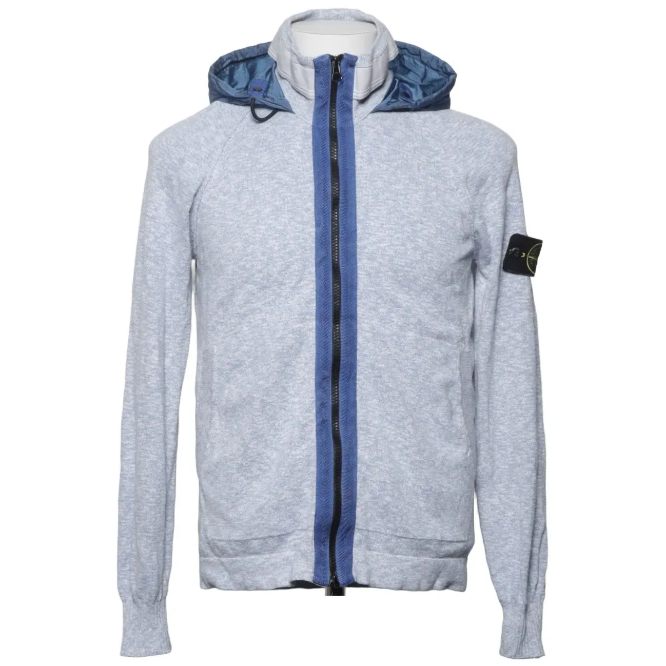 Stone Island Blue Cotton Top (S), seller photo 1 | The Borrowed Hood, Relover