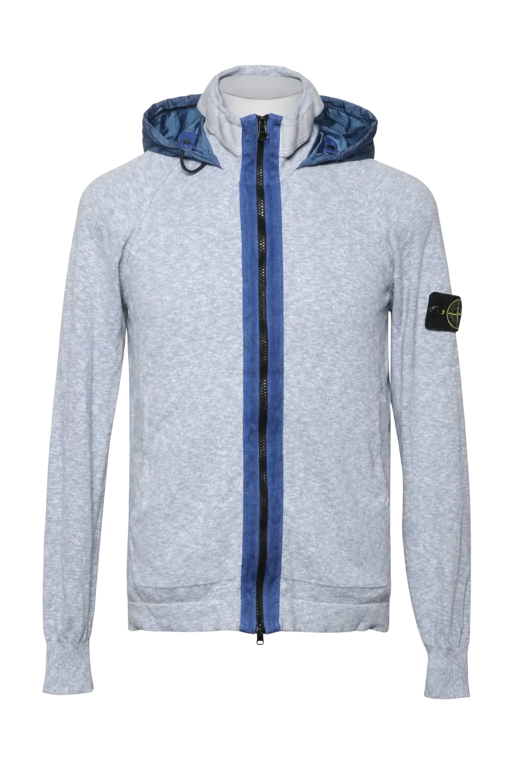 Stone Island Blue Cotton Top (S) | The Borrowed Hood, Relover