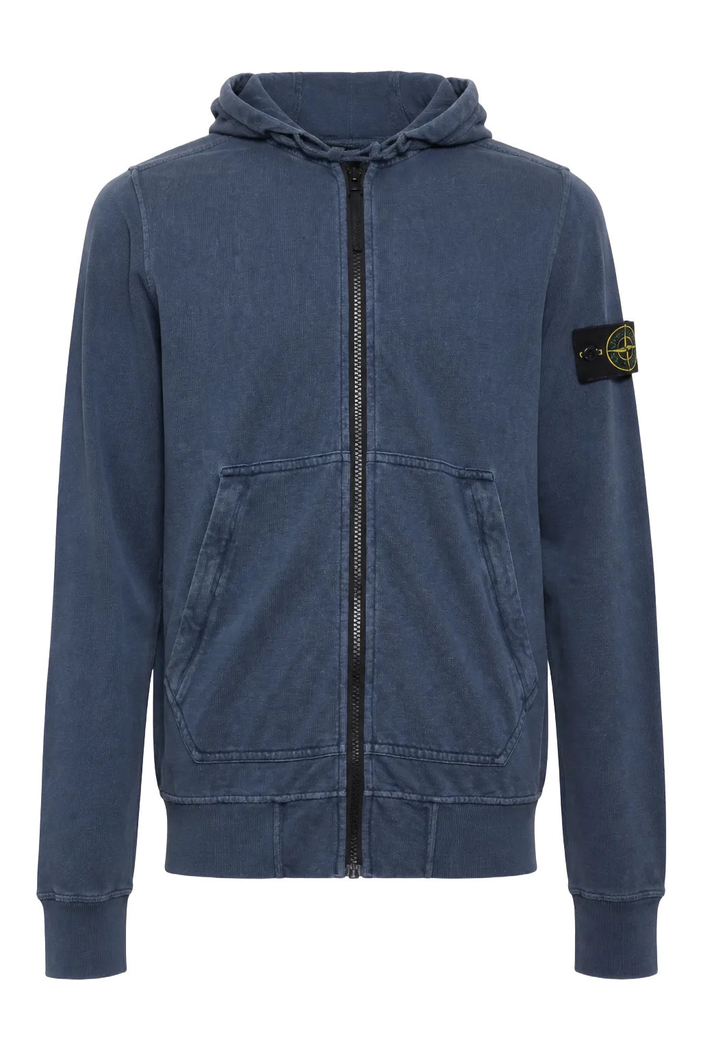 Stone Island Blue Cotton Top | The Borrowed Hood, Relover