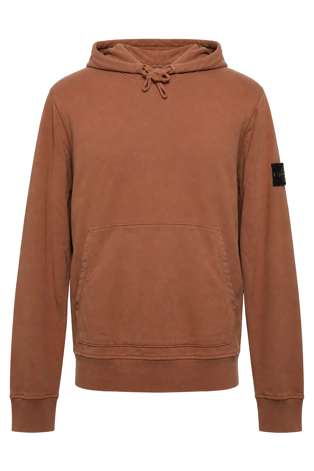 Stone Island Brown Cotton Top | The Borrowed Hood, Relover
