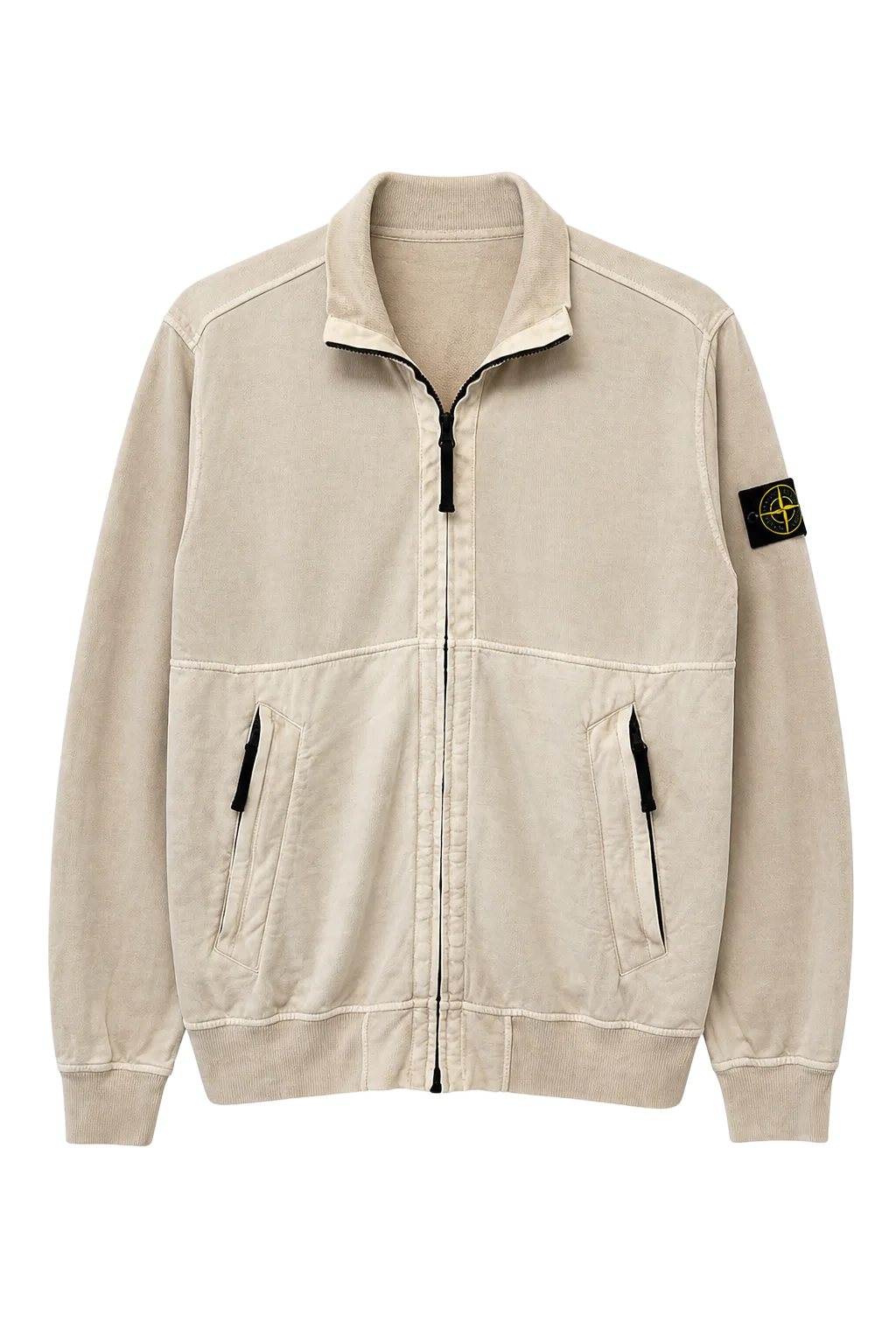 Stone Island Elfenbeinfarben Top | The Borrowed Hood, Relover