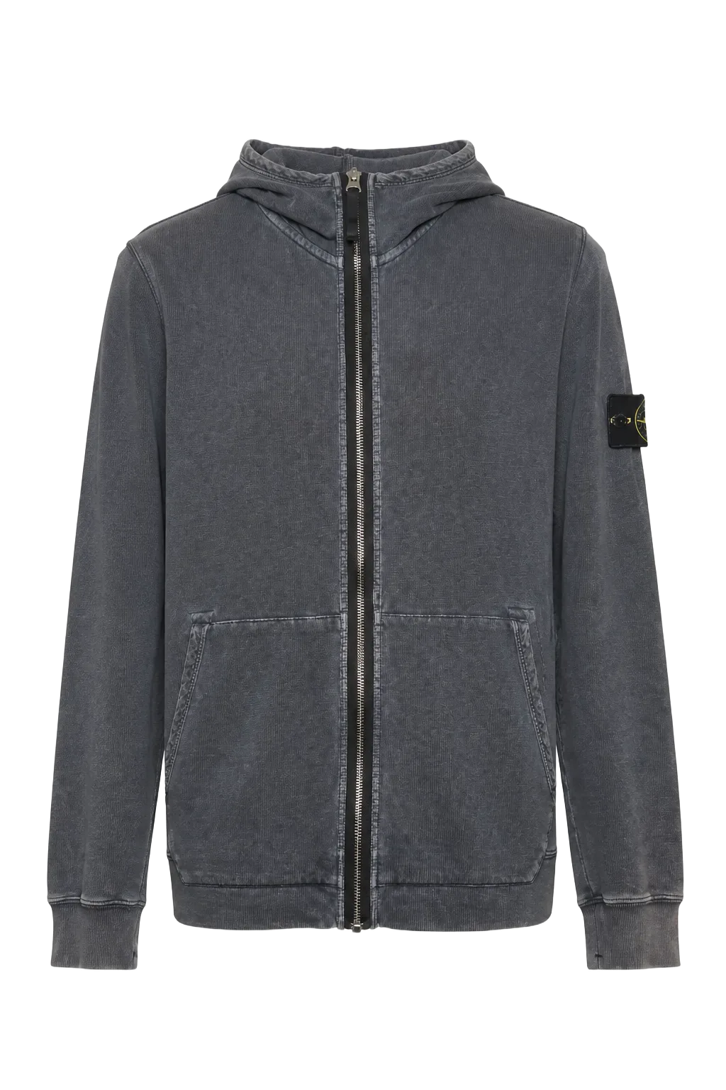 Stone Island Gray Cotton Top (S) | The Borrowed Hood, Relover