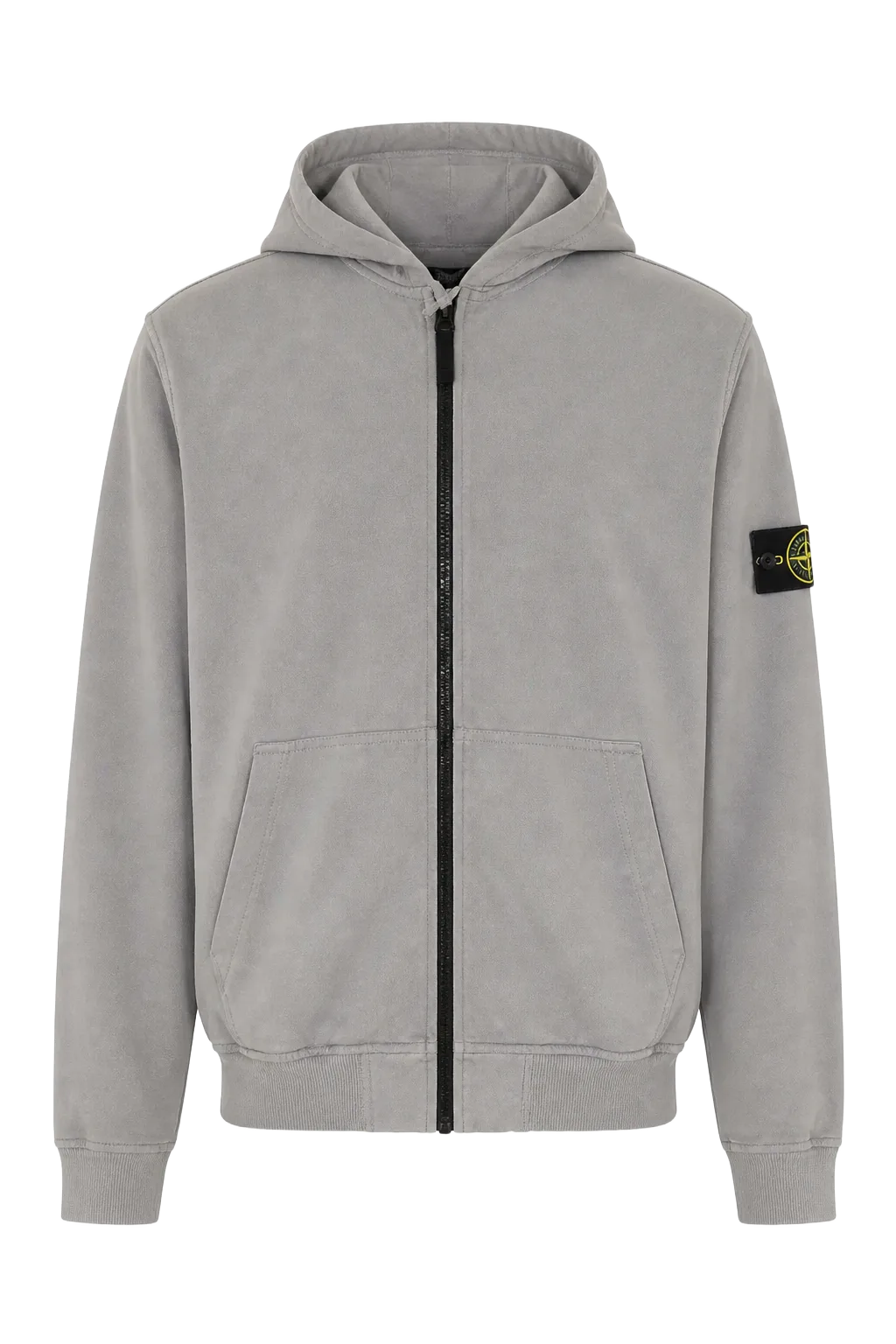 Stone Island Gray Cotton Top | The Borrowed Hood, Relover
