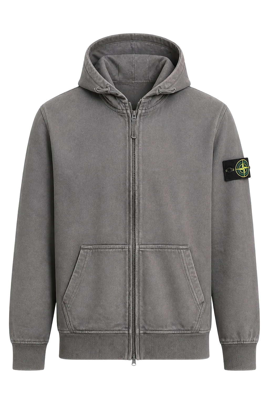 Stone Island Grey Baumwolle Top | The Borrowed Hood, Relover