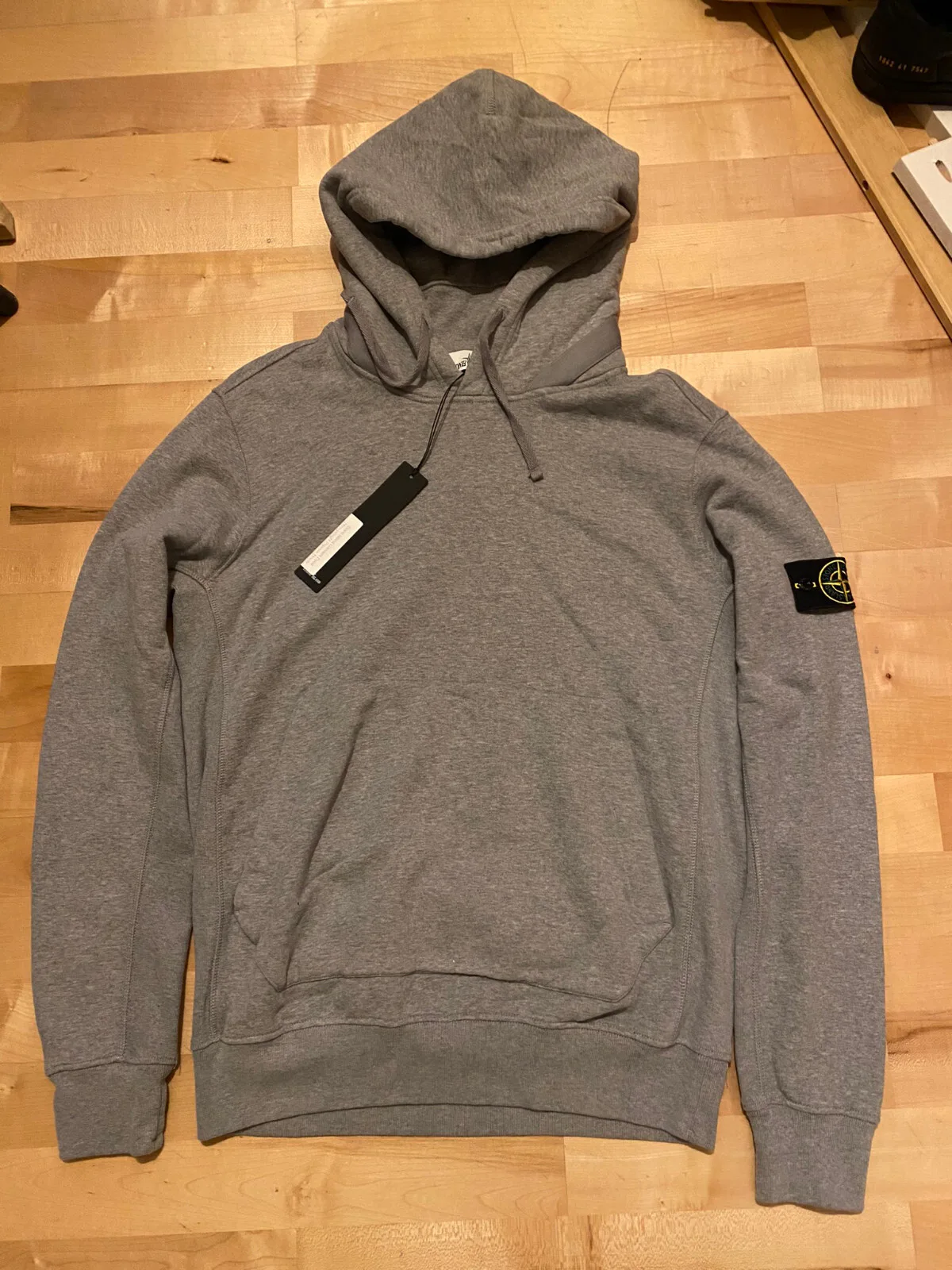 Stone Island Grey Cotton Top, seller photo 1 | The Borrowed Hood, Relover
