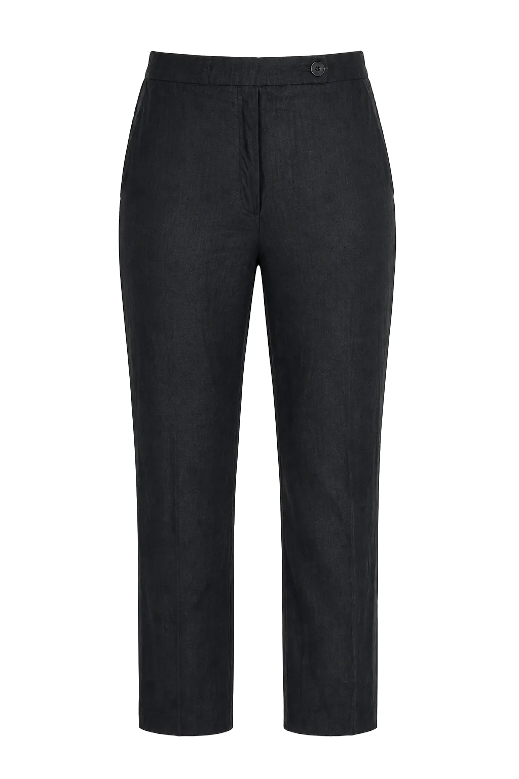 FINNSIILI Black Cotton Viscose Cigarette Pants | The Capri Pant, Relover