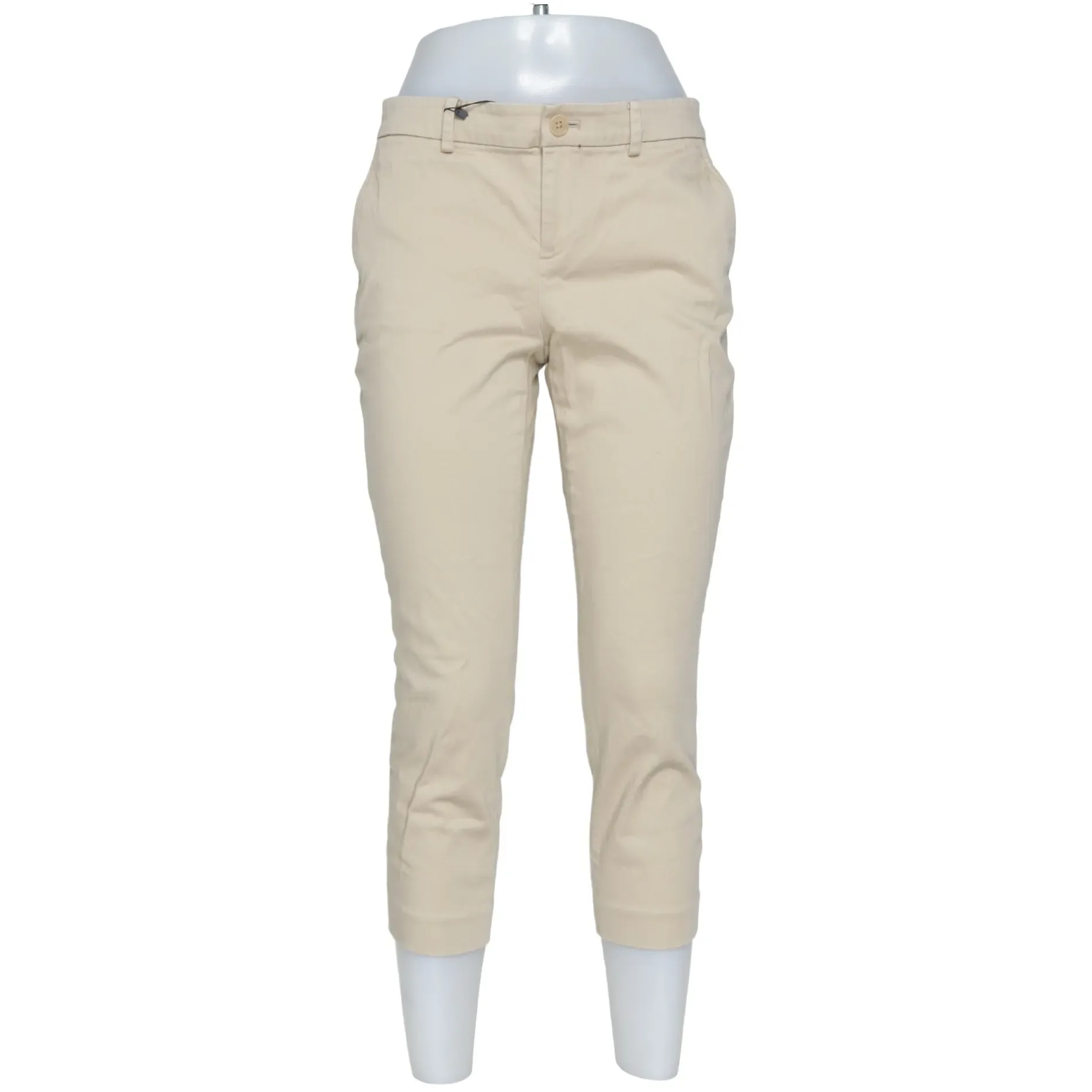 Lauren Ralph Lauren Beige Cotton Chinos, seller photo 1 | The Capri Pant, Relover