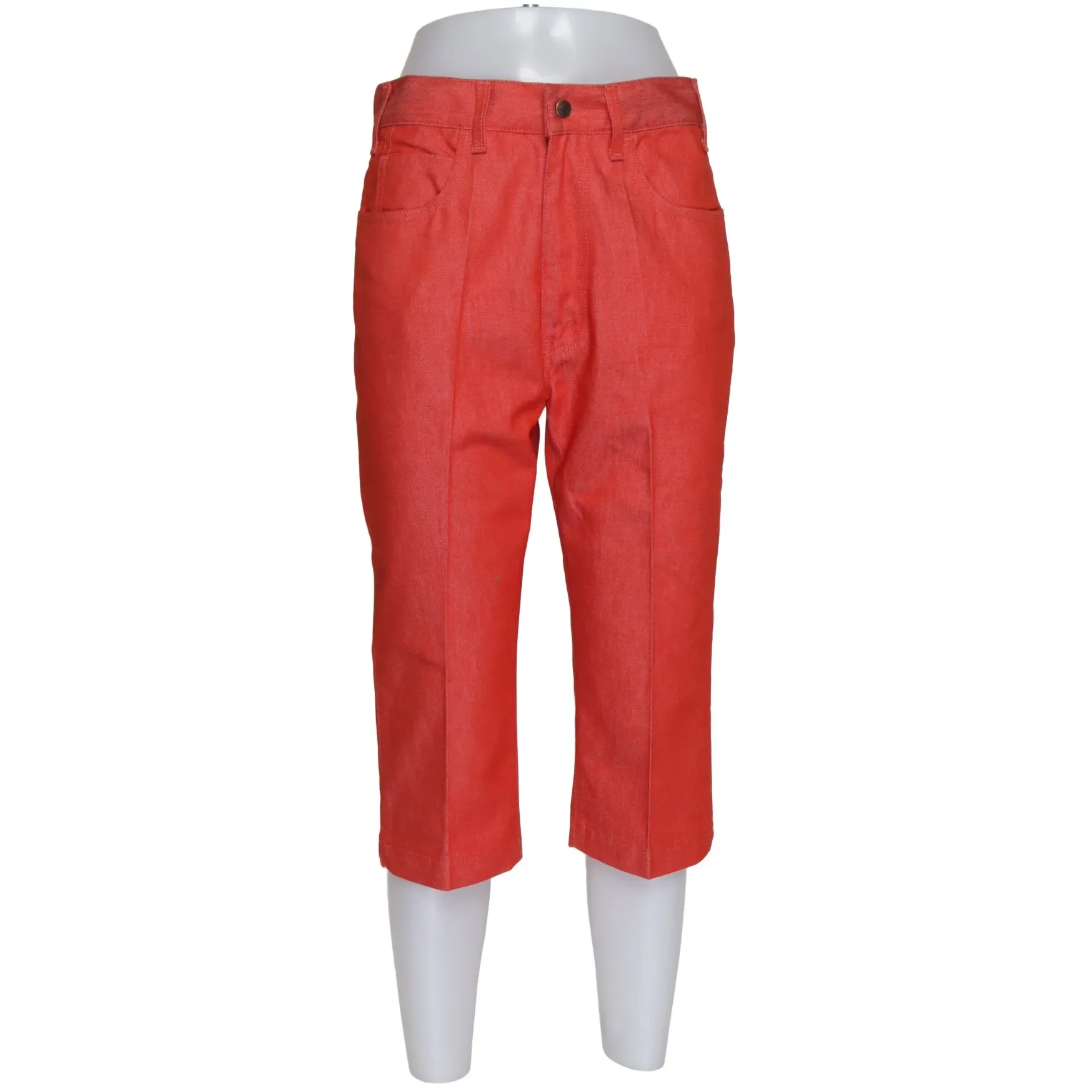 Levi's Premium Red STA-PREST Three-Quarter Pants, seller photo 1 | The Capri Pant, Relover