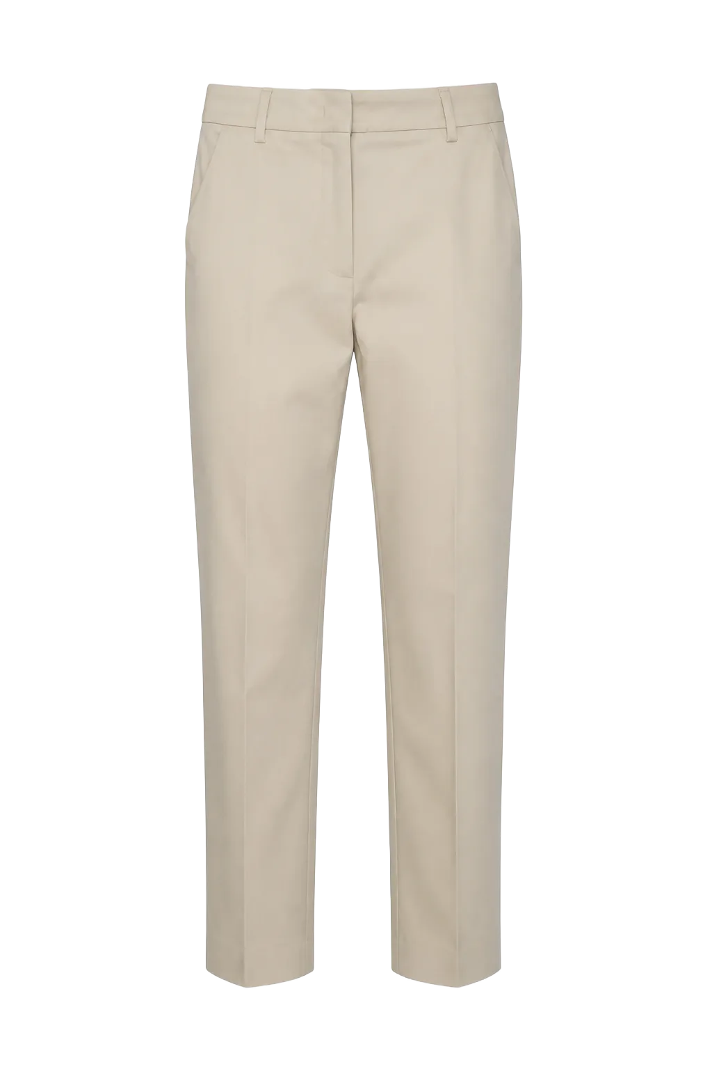 Weekend MaxMara Beige 98% Cotton Chinos | The Capri Pant, Relover