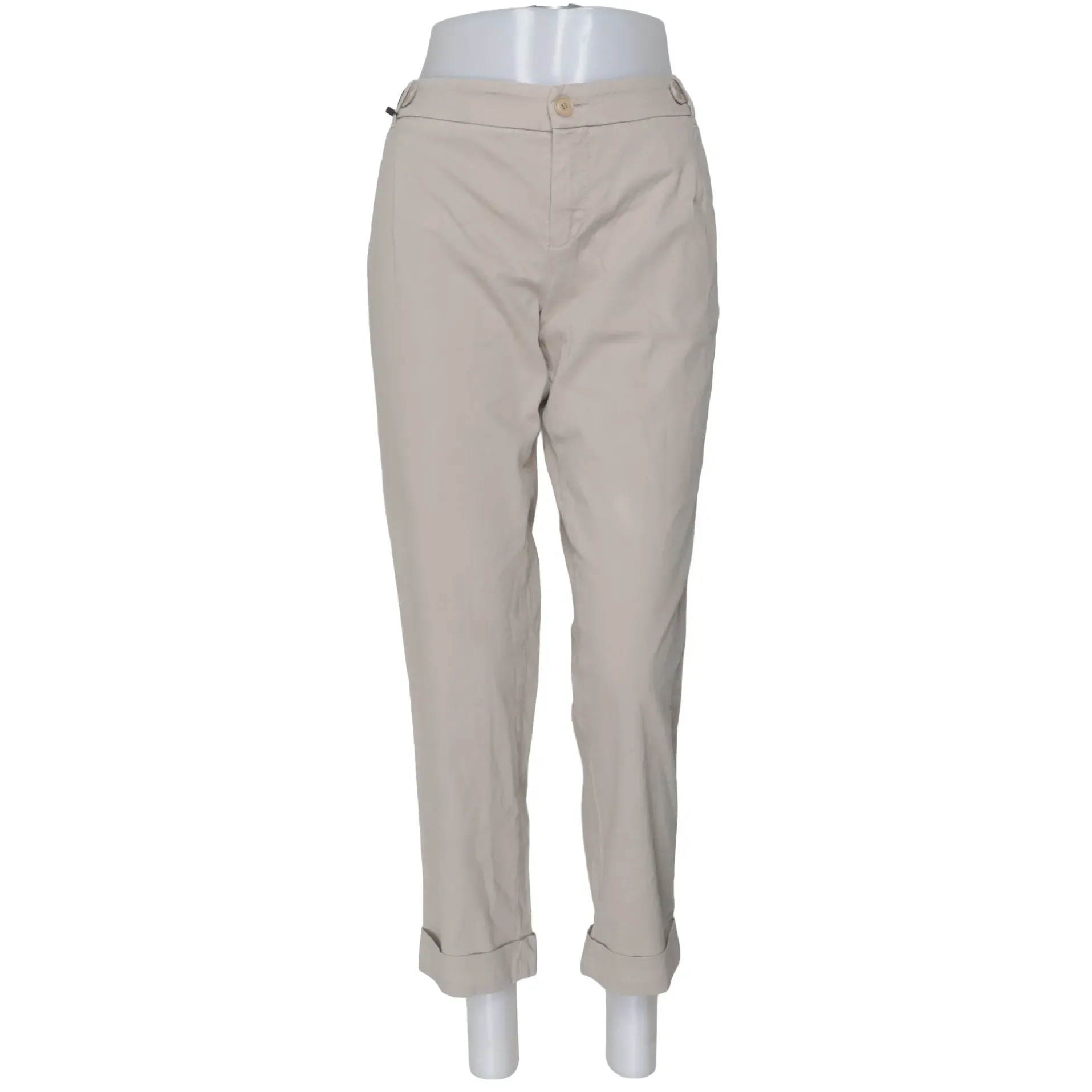 Weekend MaxMara Beige Cotton Chinos, seller photo 1 | The Capri Pant, Relover