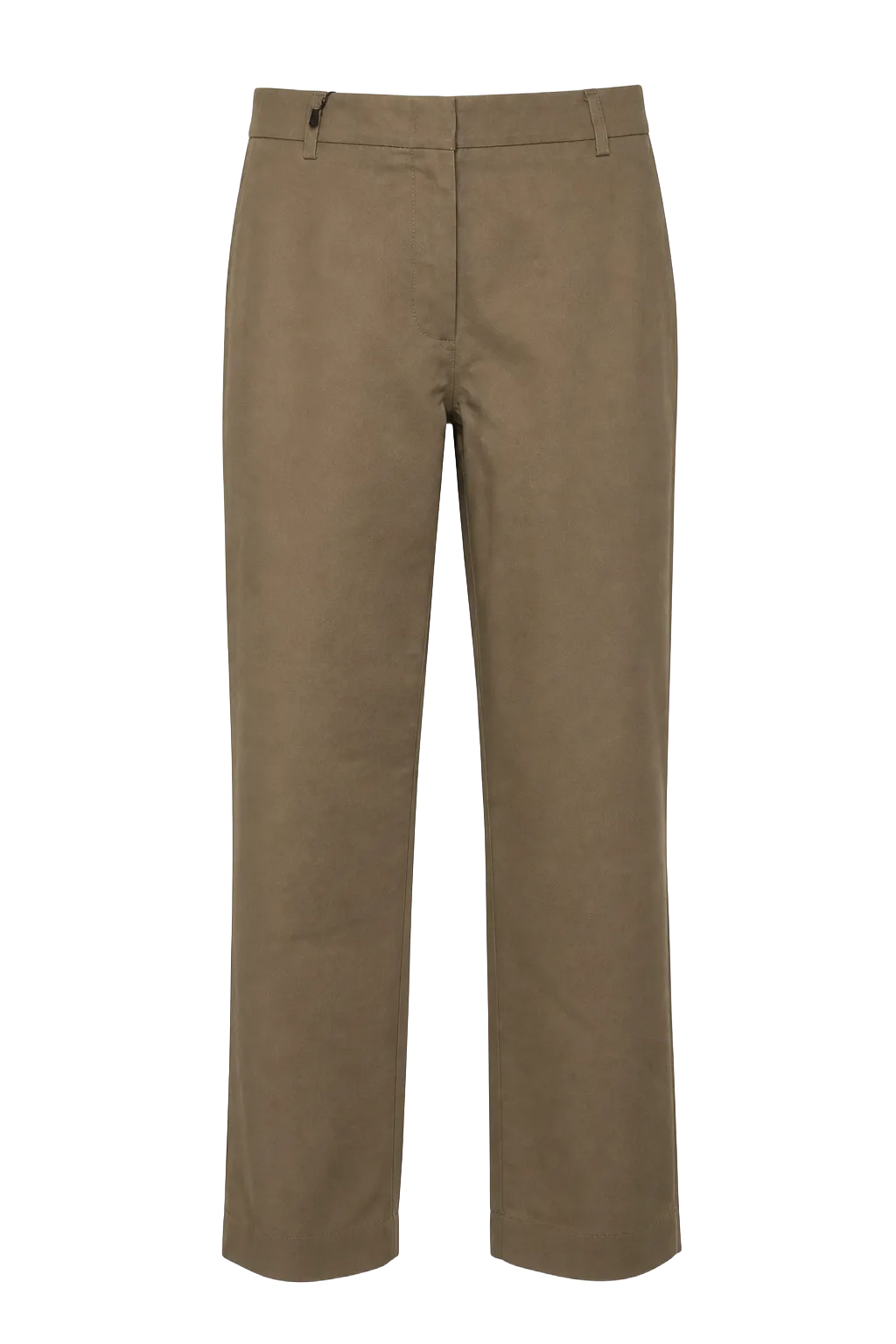 Weekend MaxMara Beige Stretch Cotton Chinos | The Capri Pant, Relover