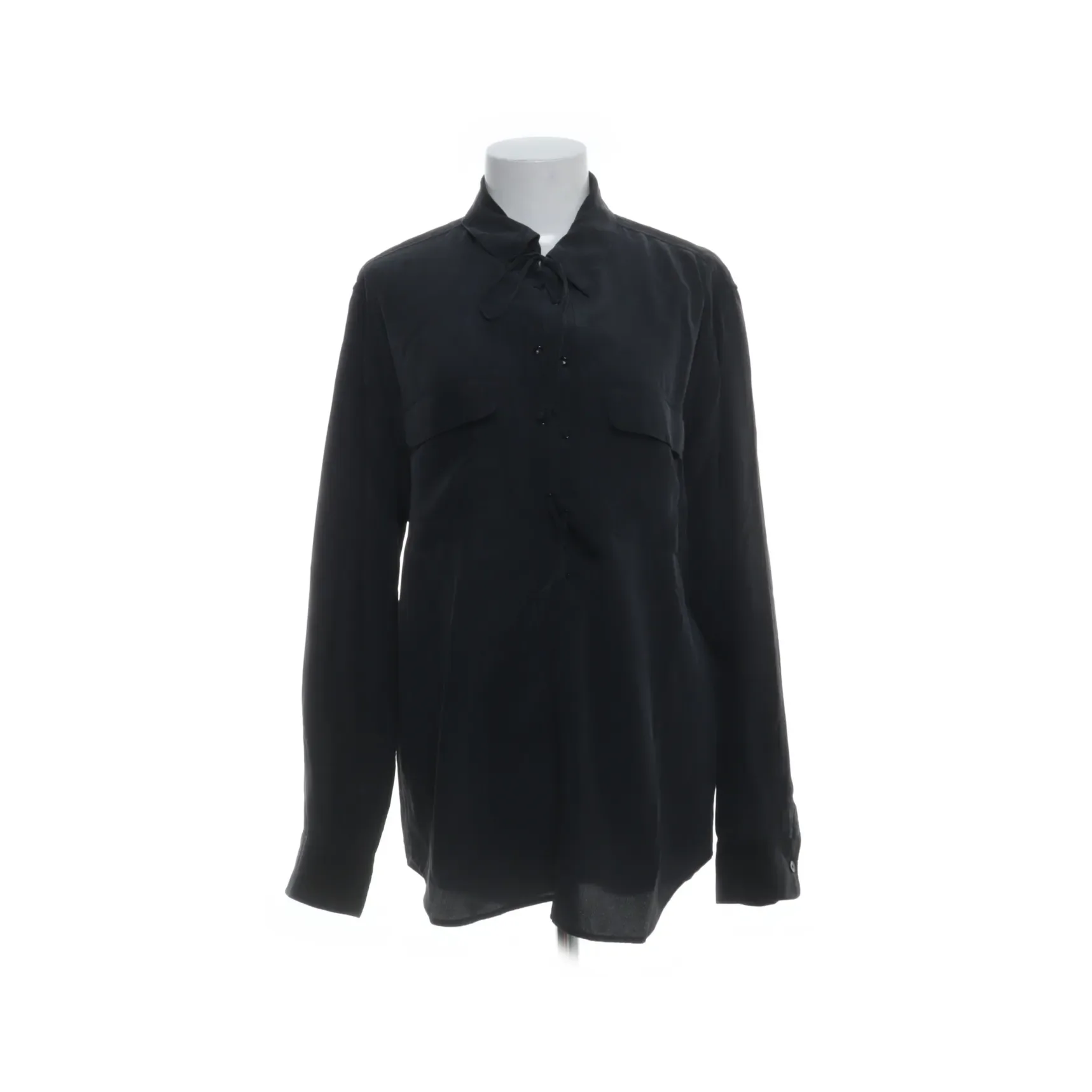 Equipment Femme Gray Silk Blouse, seller photo 1 | The Dressy Silk Blouse, Relover