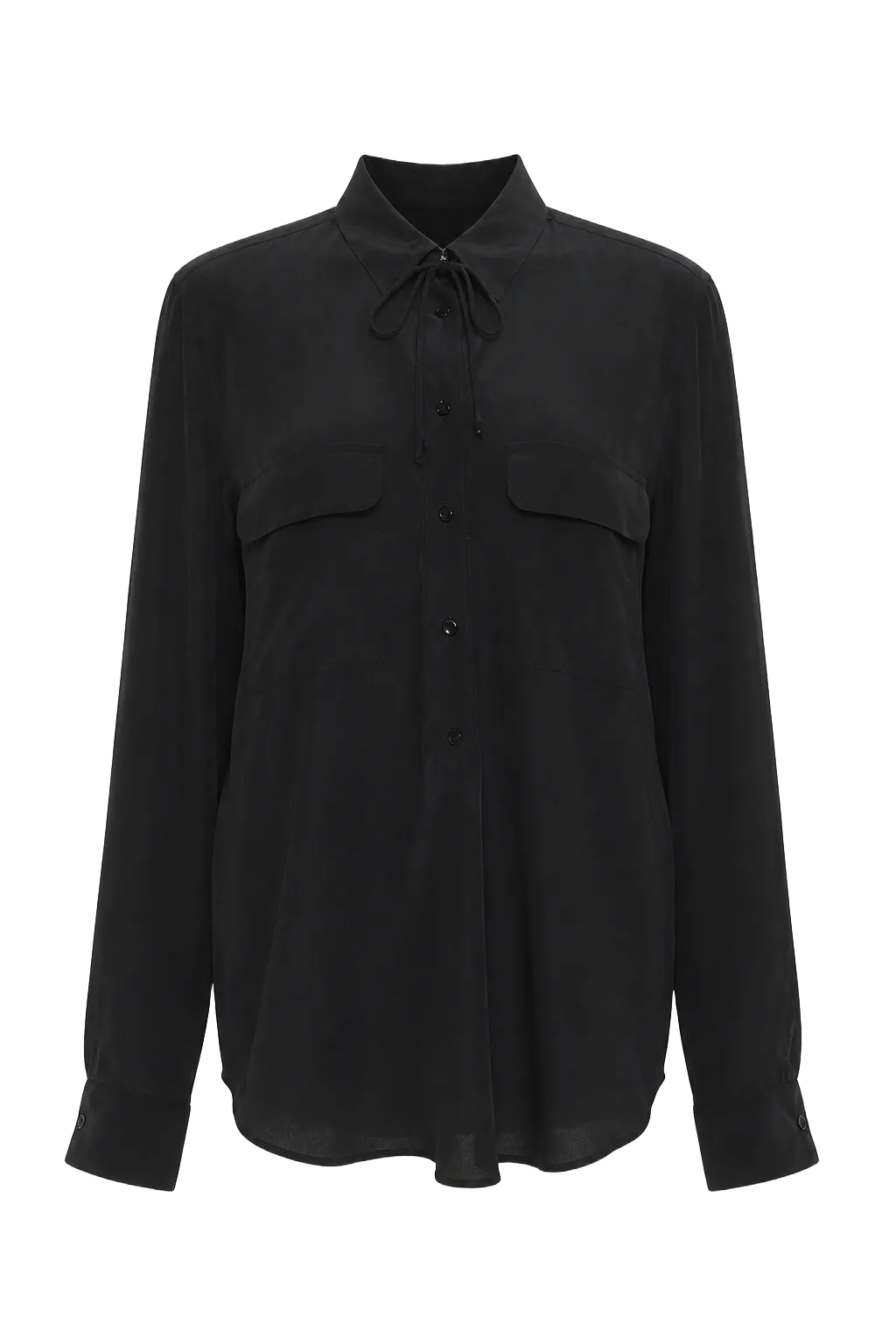 Equipment Femme Gray Silk Top (L) | The Dressy Silk Blouse, Relover