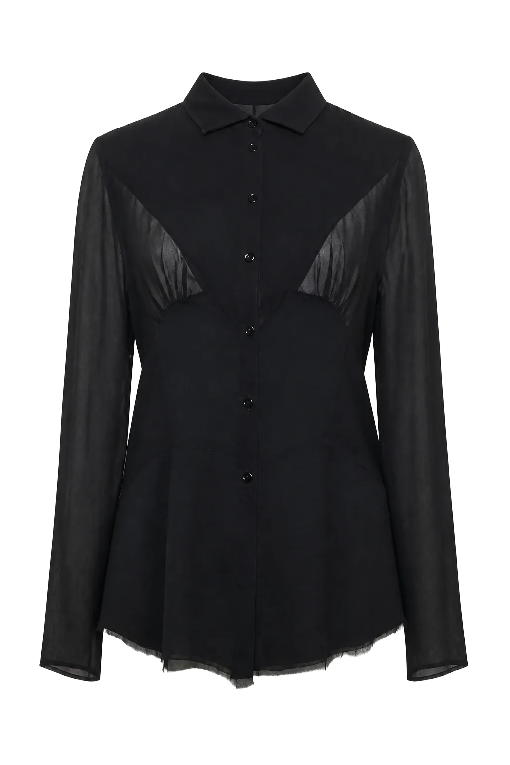 Joseph Black Silk Ruched Top | The Dressy Silk Blouse, Relover