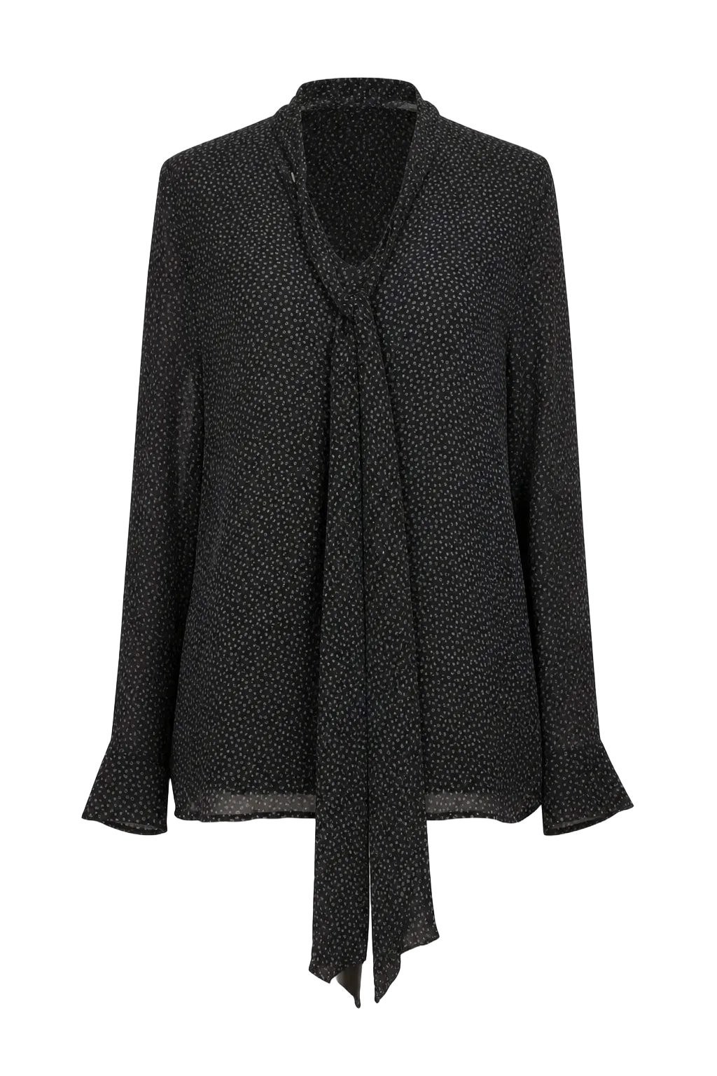L.K. Bennett Black Silk V-Neck Top | The Dressy Silk Blouse, Relover