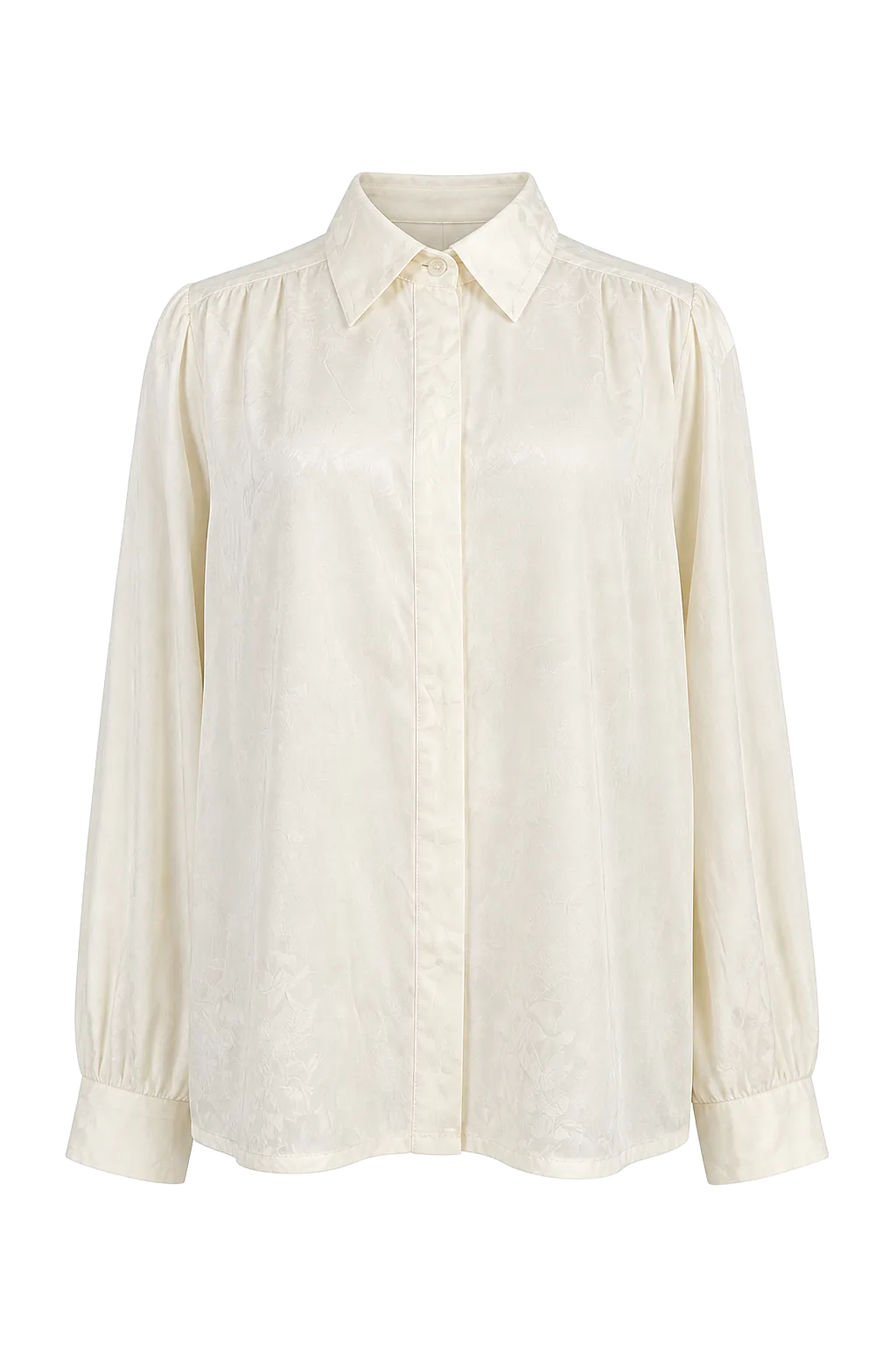 Vintage Pleated Top | The Dressy Silk Blouse, Relover