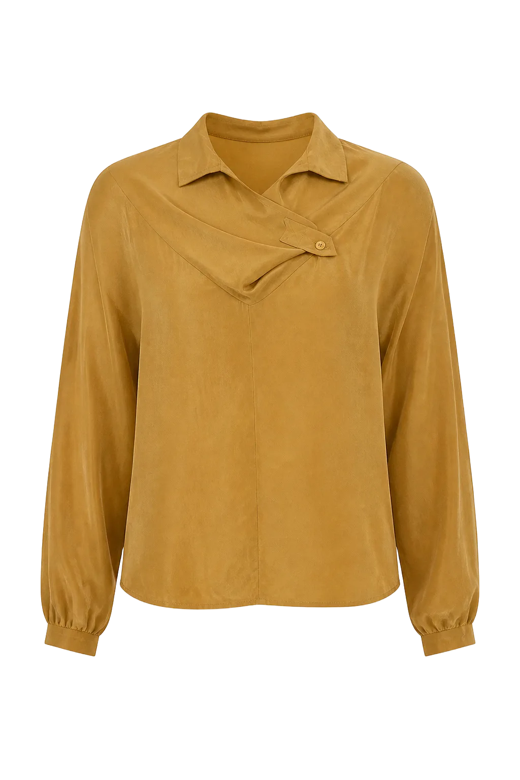 Vintage Silk Pleated Top | The Dressy Silk Blouse, Relover