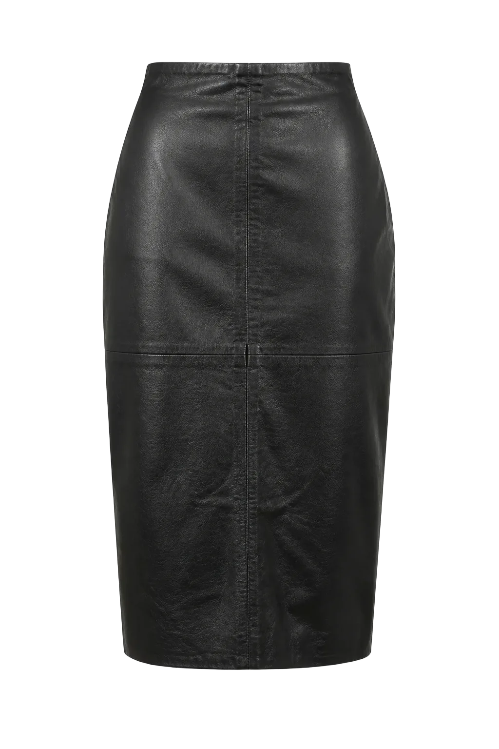 Second Hand Midi Skirt L/XL (EU 42-44 / UK 12-14 / US 8-10) Real leather | The Leather Pencil, Relover
