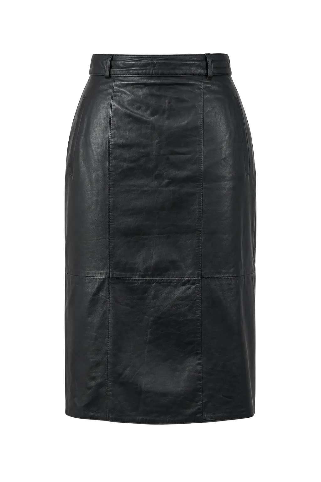 Vintage Midi Skirt S (EU 36) Leather | The Leather Pencil, Relover