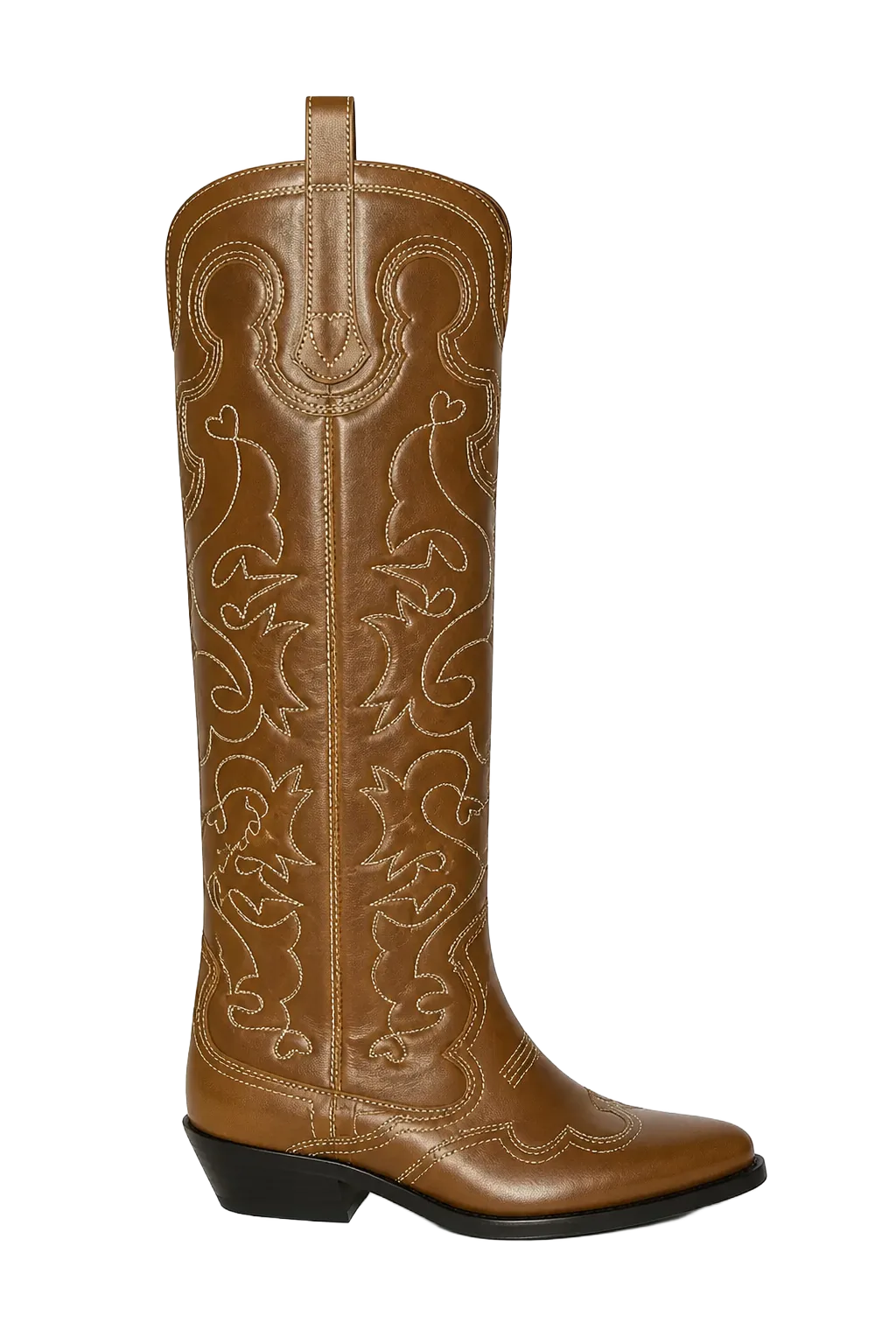 Ganni Brown Leather Footwear | The Long Way West, Relover