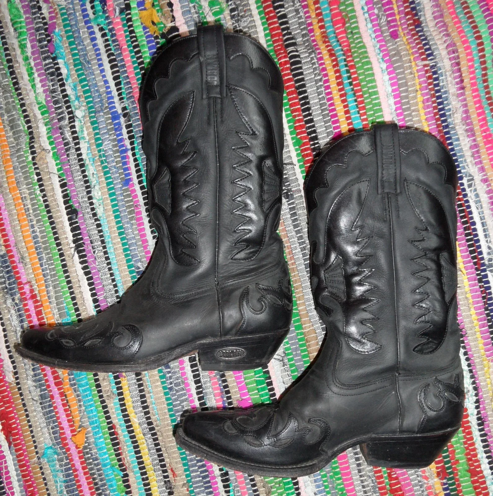 Loblan Black Leather Upper Footwear, seller photo 1 | The Long Way West, Relover