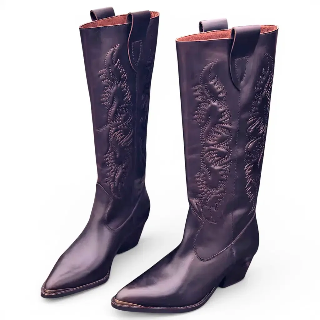 Maison 123 Brown Leather Footwear, seller photo 1 | The Long Way West, Relover