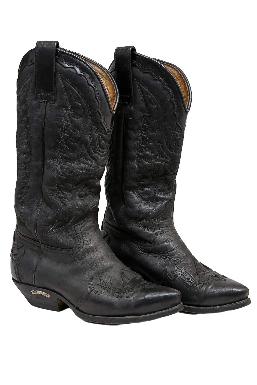 Sendra Black Leder Footwear | The Long Way West, Relover