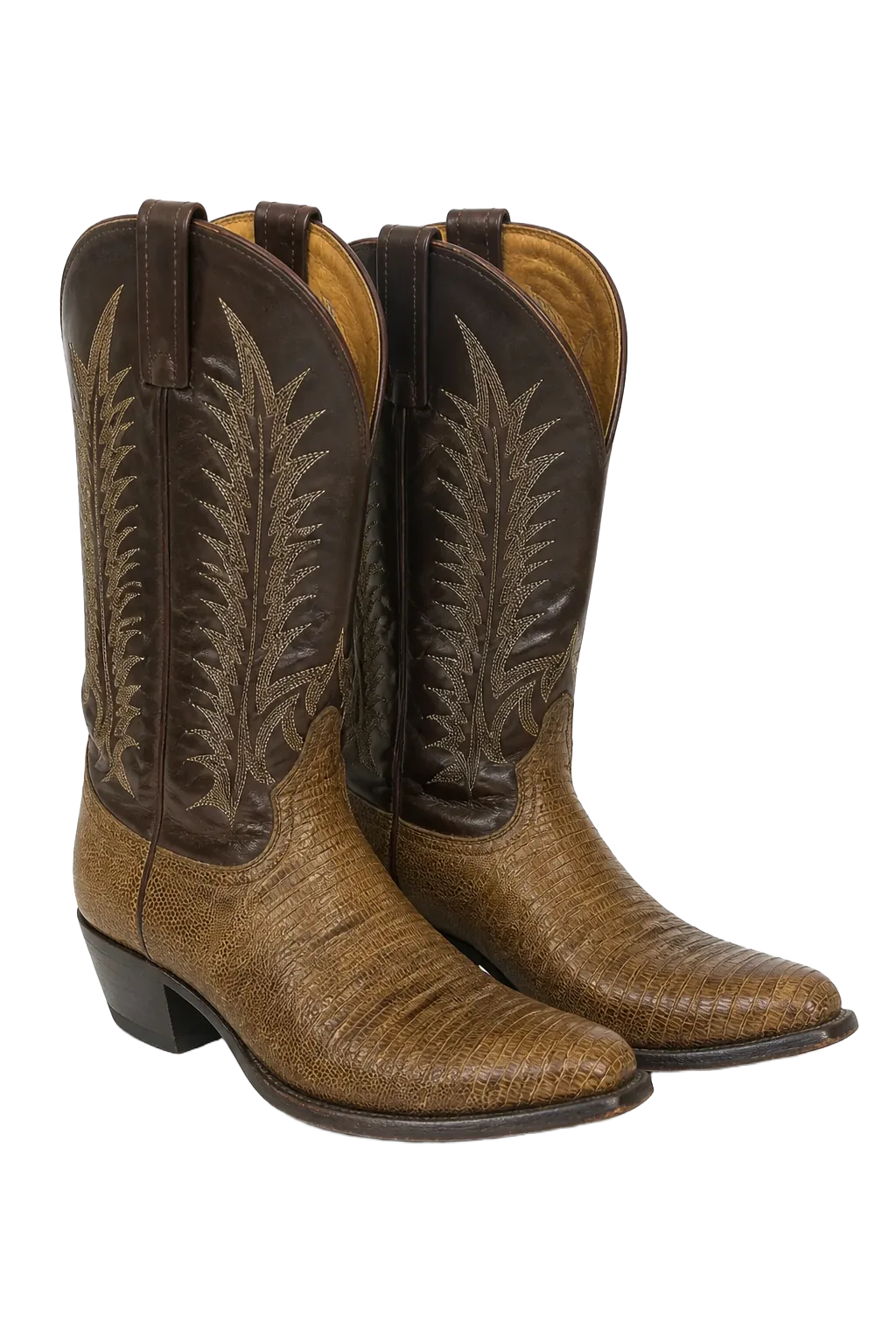 Tony Lama Brown Leather Footwear | The Long Way West, Relover