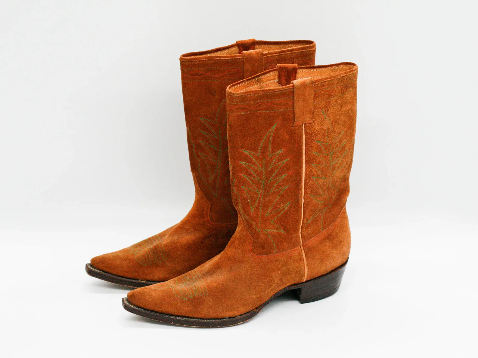 Vintage Cognac Brown Genuine Leather Footwear, seller photo 1 | The Long Way West, Relover