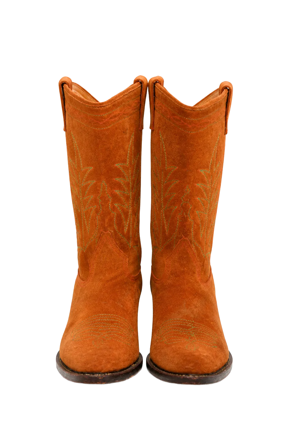 Vintage Cognac Brown Genuine Leather Footwear | The Long Way West, Relover