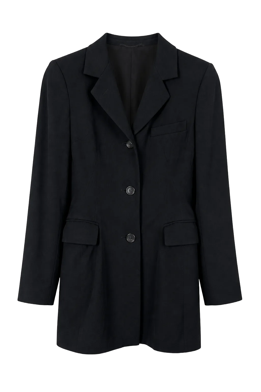 Jil Sander Black Wool Blazer | The Quiet Shoulder, Relover