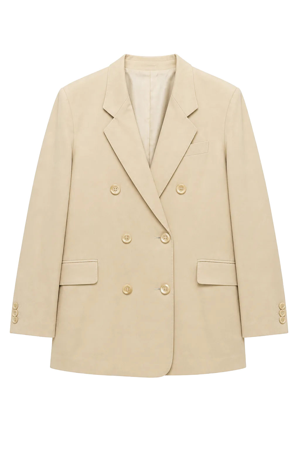 Max Mara Beige Wool Blazer | The Quiet Shoulder, Relover