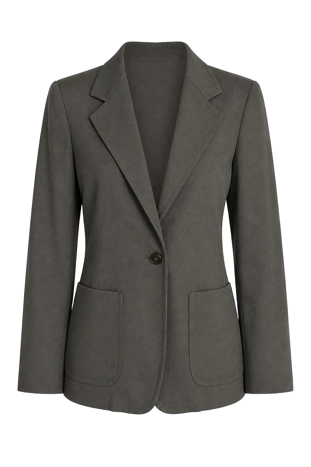 Max Mara Gray Wool Blazer (US6) | The Quiet Shoulder, Relover