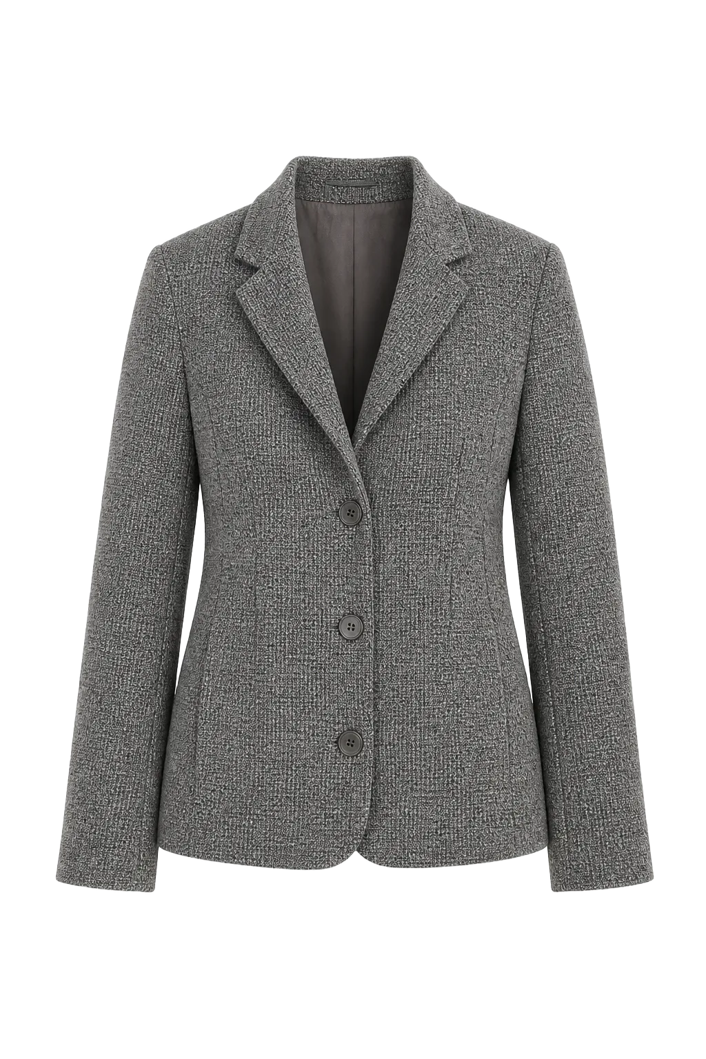 Max Mara Gray Wool Blazer | The Quiet Shoulder, Relover