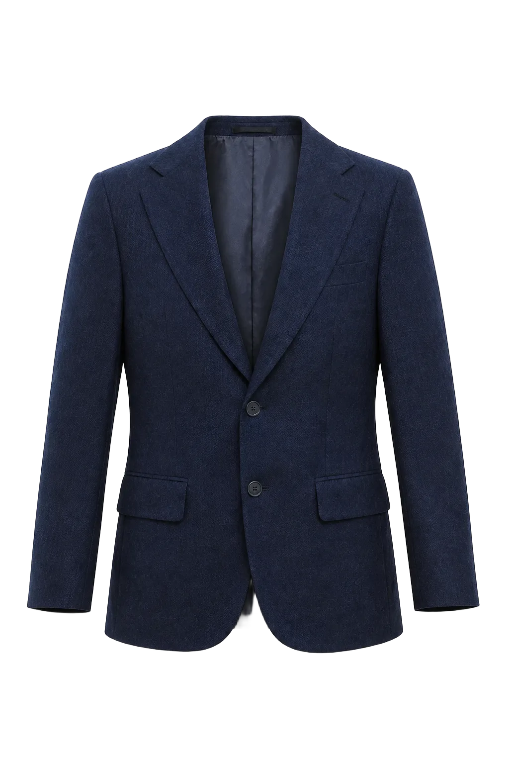 Vintage Blue Wool Blazer | The Quiet Shoulder, Relover