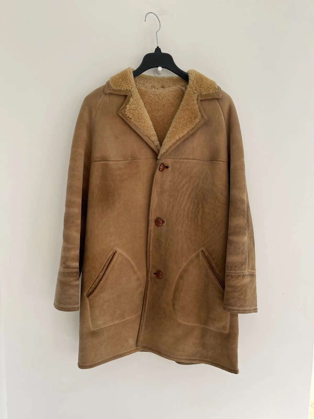 Baily's of Glastonbury Brown Sheepskin Coat, seller photo 1 | The Weight of Winter, Relover