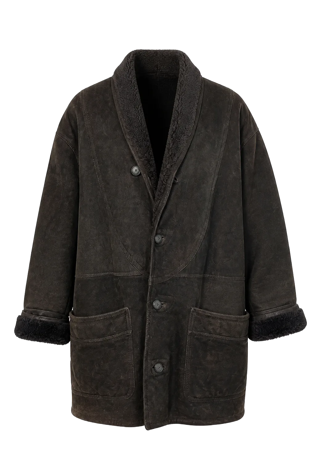 Vintage Gray Artigianale Outerwear | The Weight of Winter, Relover